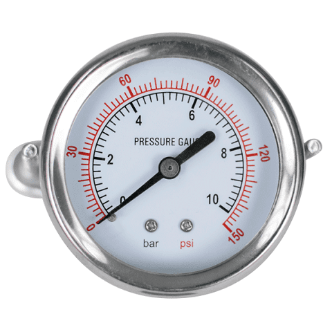 Manómetro de presión 150 psi